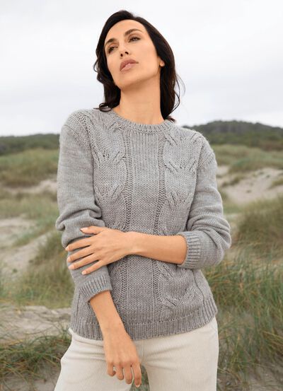Pullover mit Alpaka 