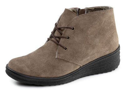 ELENA EDEN, gefütterte Damen-Boots, Winterschuhe, mit Lammfell 