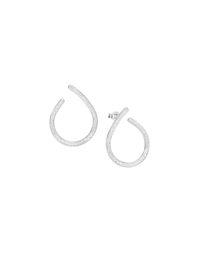 Zeitlose Creolen in Eismatt 