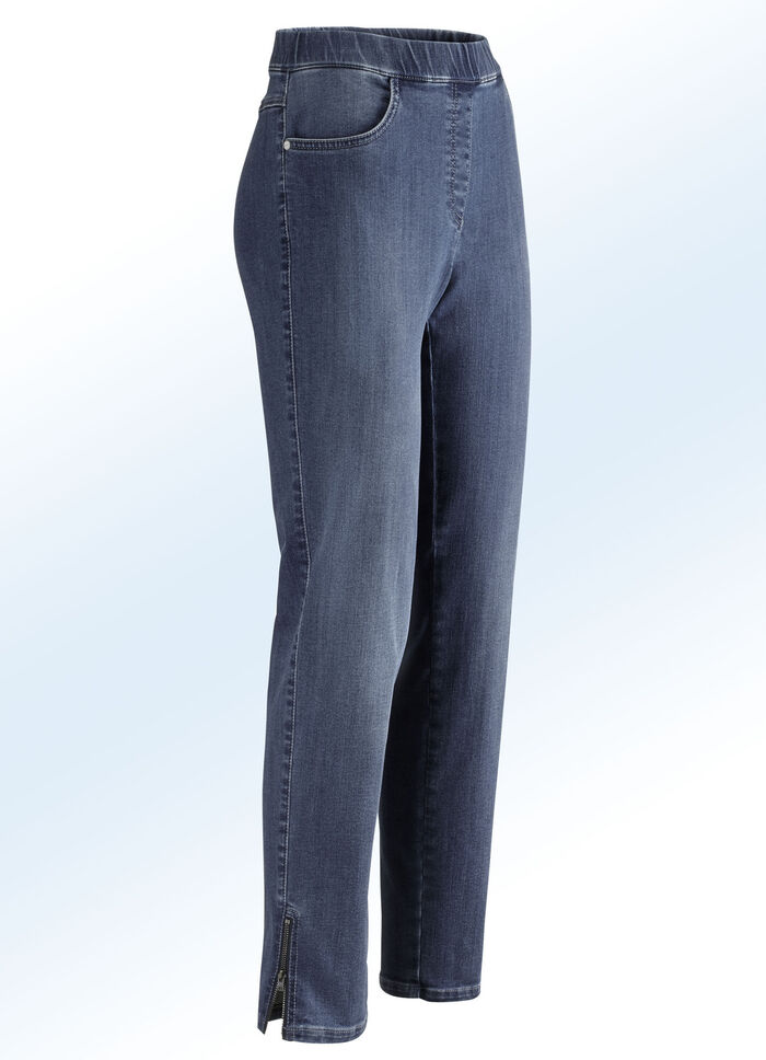 Magic-Jeans mit hohem Stretchanteil DUNKELBLAU