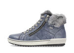 Remonte, gefütterte Damen-Boots, Winterschuhe, Weite G, mit herausnehmbarem Fußbett JEANS