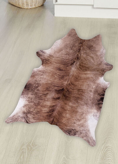 Fellvorleger mit Veloursleder-Rückseite 