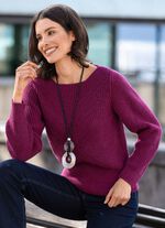 Pullover in Perlfang 