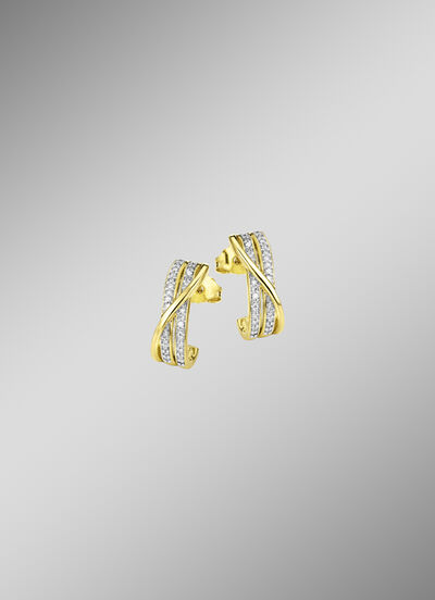 Ohrstecker mit Diamanten 