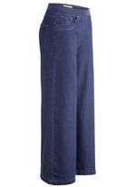Culotte in 5-Pocket-Form  JEANSBLAU