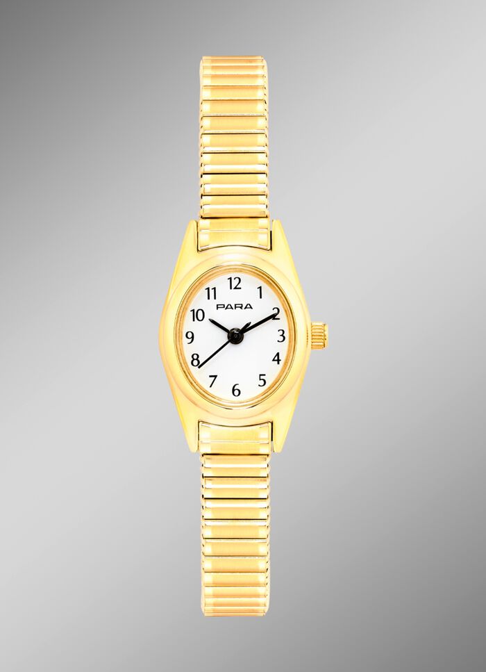 Elegante Para-Quartz Damenuhr 