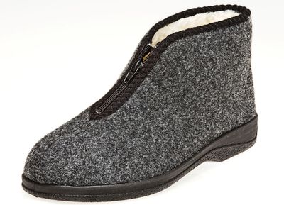 Gef&uuml;tterte Herren-Stiefeletten, mit Schurwolle 