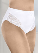 Viererpack Slips mit elastischer Spitze 
