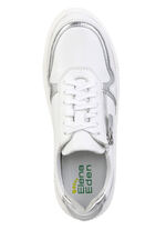 ELENA EDEN Sneaker mit Kontrast-Besätzen WEISS