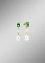 Eleganz in Bewegung &ndash; Ohrstecker mit Perlen und Kristallglanz 