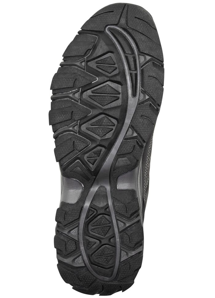 Atmungsaktive Herren-Schn&uuml;rschuhe, mit herausnehmbarem Fu&szlig;bett GRAFIT