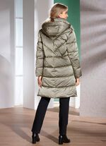 Kurzmantel mit Reißverschlusstaschen 