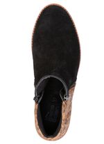 ELENA EDEN, trendige Damen-Stiefeletten, Weite G, mit herausnehmbarem Fu&szlig;bett SCHWARZ-BRAUN