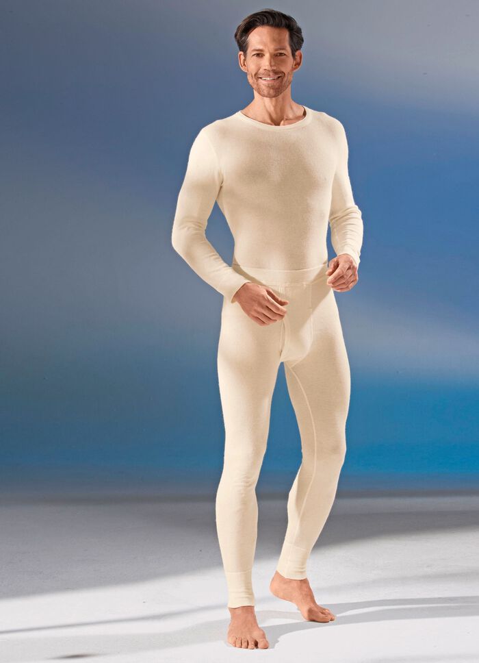 Schlupfjacke, langarm, mit Angora, in Ecru 