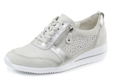 Waldläufer, bequeme Damen-Schnürschuhe, Weite H, mit herausnehmbarem Fußbett 