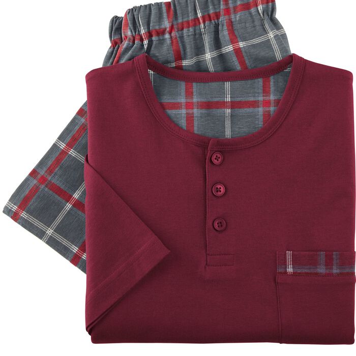 Zweierpack Schlafanz&uuml;ge mit Knopfleiste 