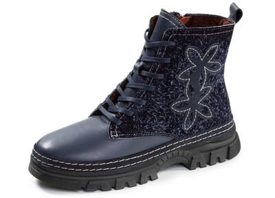 Gemini, modische Damen-Stiefeletten, Winterschuhe, Weite G, mit herausnehmbarem Fu&szlig;bett 