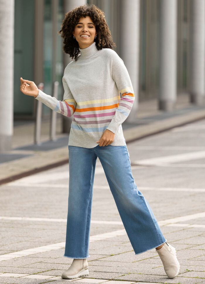 Pullover mit Ringeln 