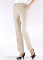 Hose mit schm&uuml;ckendem Zierteil  ECRU