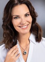 Anh&auml;nger Pandab&auml;rchen mit Kristallen und Panzerkette 