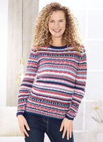 Pullover in Garnmix 