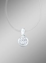 Anh&auml;nger aus Wei&szlig;gold mit Brillant 