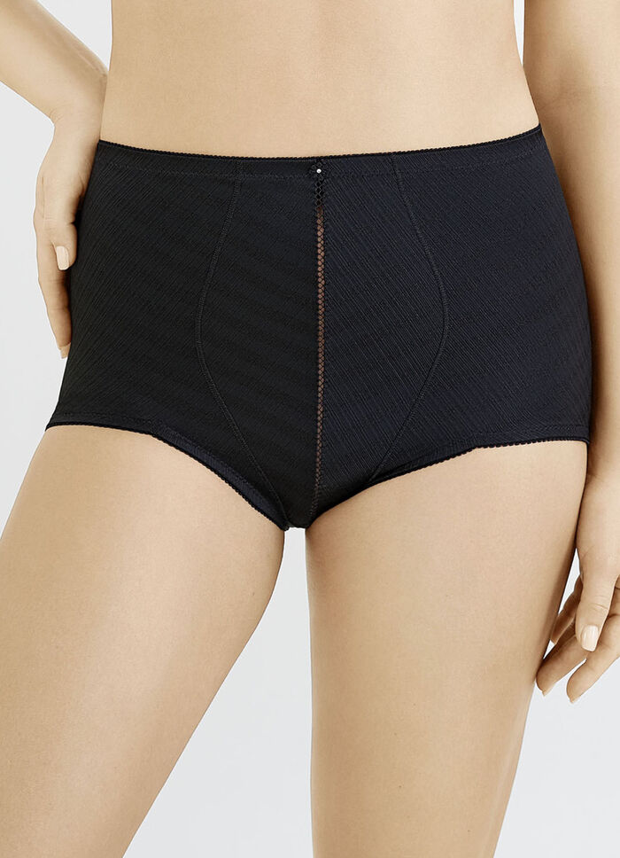 Felina Miederhose mit Vorderteilverstärkung SCHWARZ