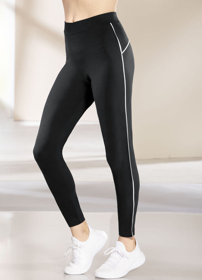 Zweierpack Leggings von „Plantier“ 1X MARINE, 1X SCHWARZ
