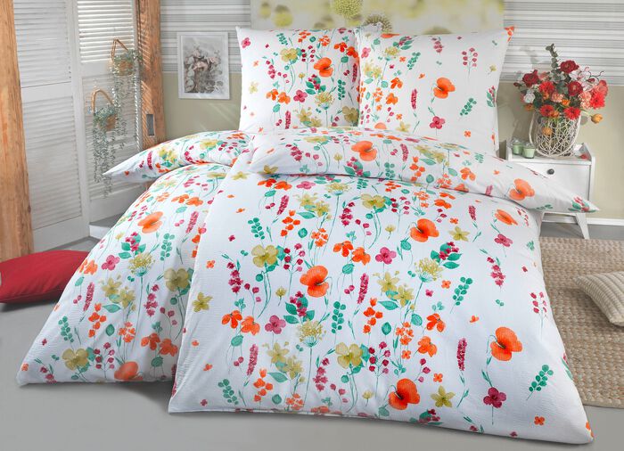 Wundersch&ouml;ne Bettw&auml;sche-Garnitur aus dem Hause "Kaeppel"  