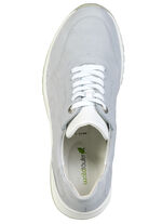 Waldläufer, bequeme Damen-Schnürschuhe, Weite H, mit herausnehmbarem Fußbett BLEU