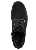 ELENA EDEN, bequeme Damen-Boots, Weite H, mit herausnehmbarem Fußbett SCHWARZ