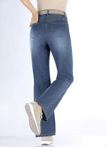Modische Jeans in 5-Pocket-Form JEANSBLAU