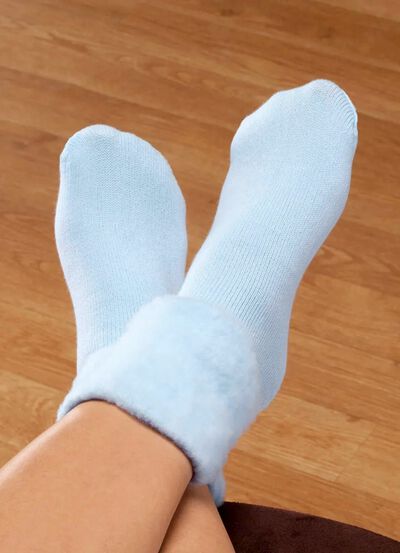Bettsocken, 3 Paar 
