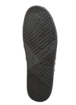 Pantoffel aus gemustertem Textilmaterial GRAU-MULTICOLOR