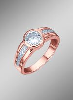 Damenring mit gro&szlig;em Zirkonia 