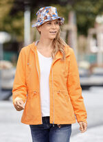 Jacke mit verdeckten Reißverschlusstaschen ORANGE