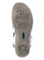 ELENA EDEN Sandale mit Ziernieten und Lederdurchz&uuml;gen 