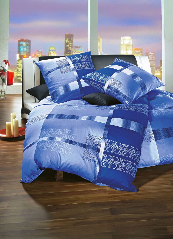 Bettw&auml;sche-Garnitur mit Rei&szlig;verschluss 