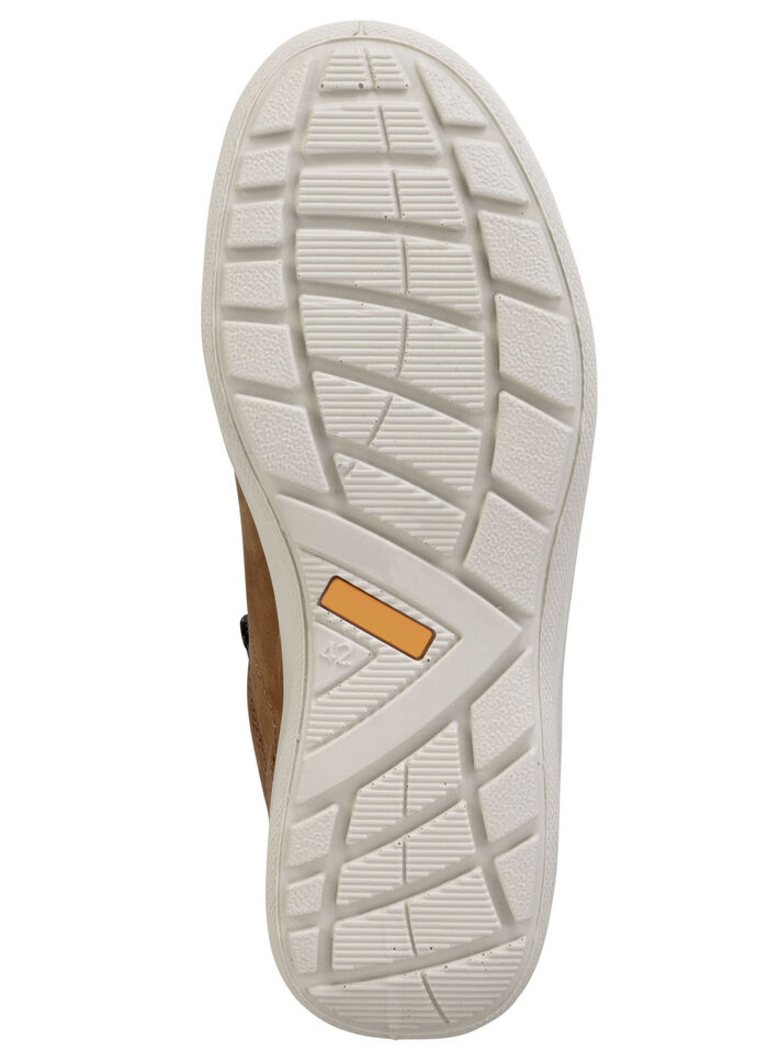 GINO GALANTE Schnürschuh aus bestem Rind-Nubukleder COGNAC