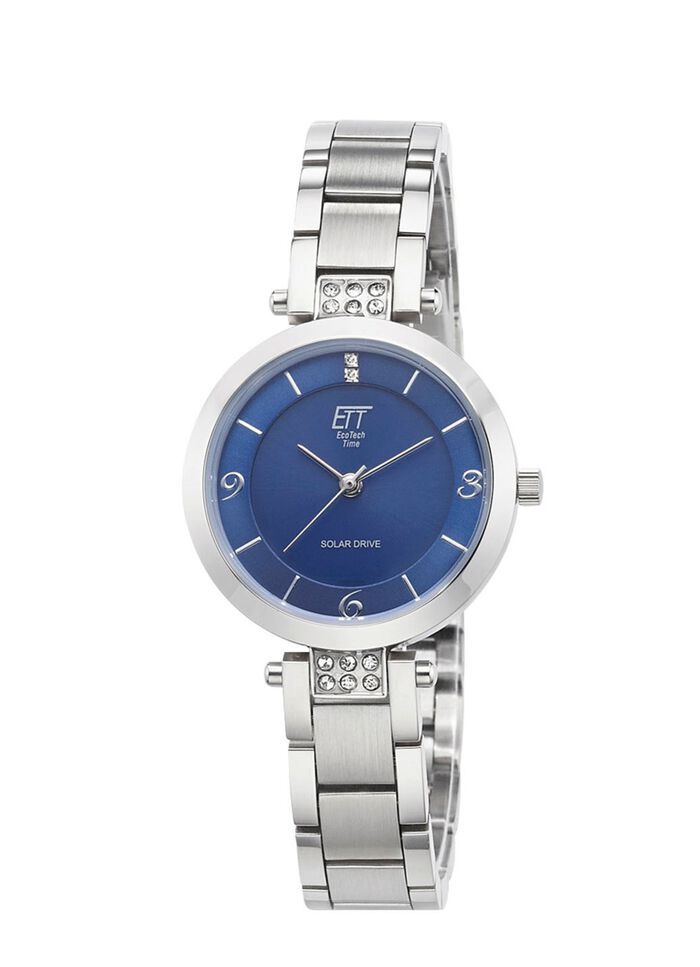 ETT-Solar-Damenuhr mit Quarzuhrwerk 