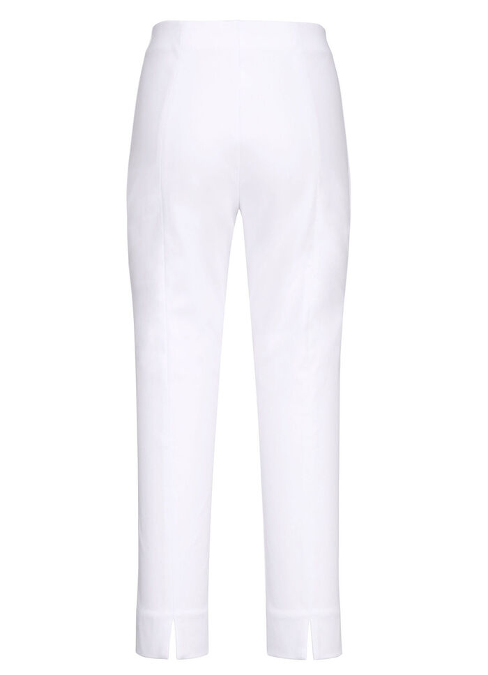 Soft-Stretch-Hose in 7/8-Länge WEISS