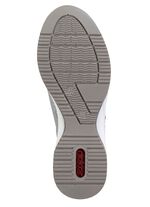 Rieker Schn&uuml;r-Sneaker aus bedrucktem Synthetikmaterial HELLBLAU-SILBER