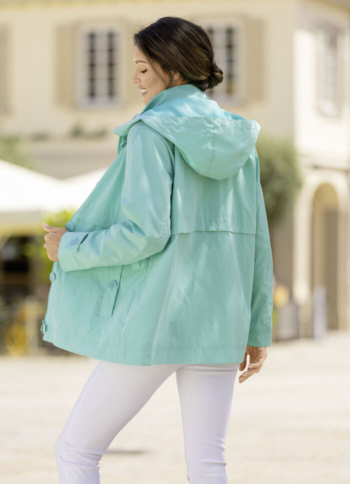 Jacke mit 2-Wege-Rei&szlig;verschluss 