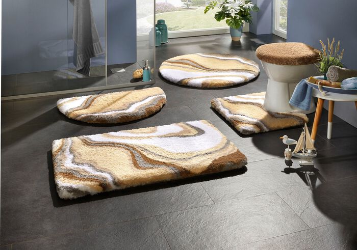 Badgarnitur in harmonischen Farbt&ouml;nen 