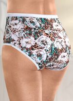 Laurina Dreierpack Slips mit farbbrillantem Digitaldruck 