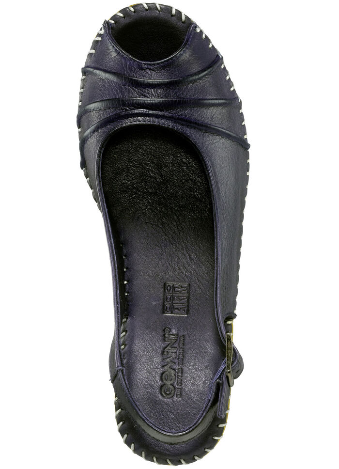 Gemini Sandalette mit aparter Biesenzier MARINE