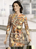 Strick-Tunika in Feinstrick