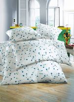 "Janine" Bettwäsche-Garnitur BLAU