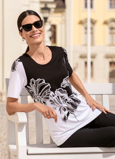 Shirt mit Allover-Druck 