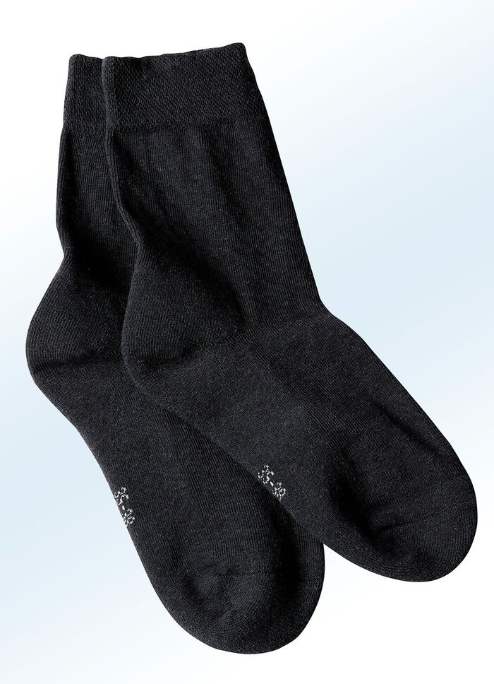 Sechserpack Socken mit weicher Innensohle 
